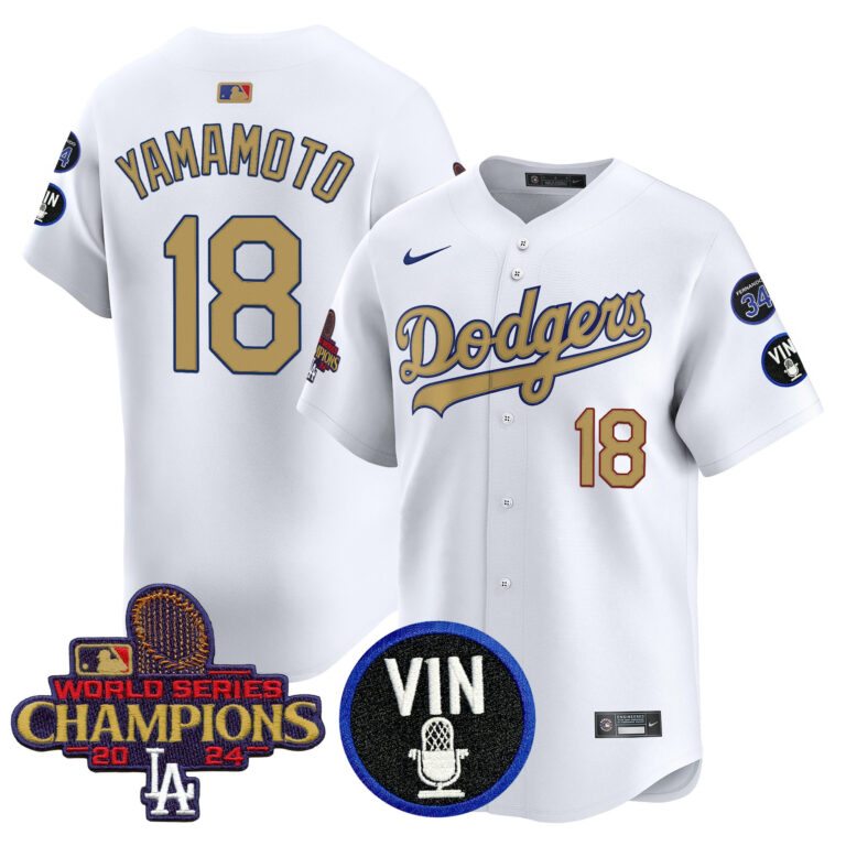 Men Los Angeles Dodgers #18 Yamamoto white Sakura Edition Nike MLB 2025 Jersey style5